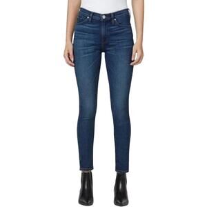 Hudson Nico Blue Denim Dark Wash Mid-Rise Super Skinny Ankle Classic Y2K Jean 25